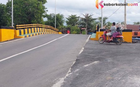 Dinilai Tak Sesuai, Warganet Soroti Jembatan Rp7,7 Miliar di Ulu Benteng Batola