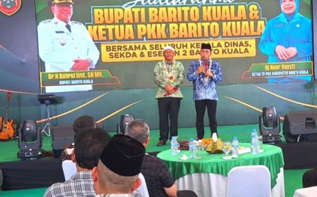 Pakai Atribut Pemerintahan, Silaturahmi Kepala Daerah Terpilih di Batola Menuai Polemik