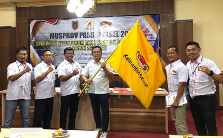 Mardian Susanto Terpilih Aklamasi Pimpin PABSI Kalsel 2024-2028