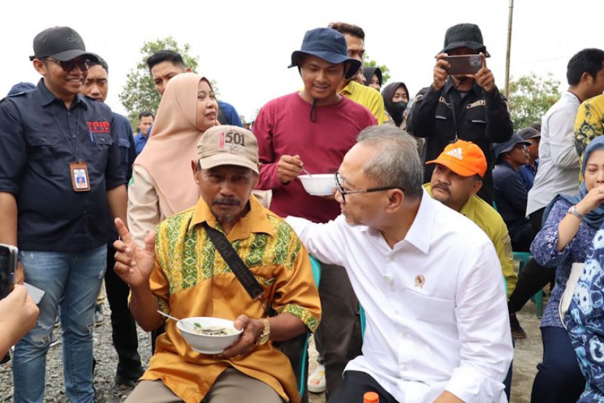 Sambangi Danda Jaya Batola, Menko Pangan Jamin Kestabilan Harga Gabah