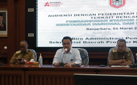Sambut Rencana Stadion Internasional, Pemkot Banjarbaru Menyodorkan Hibah Lahan