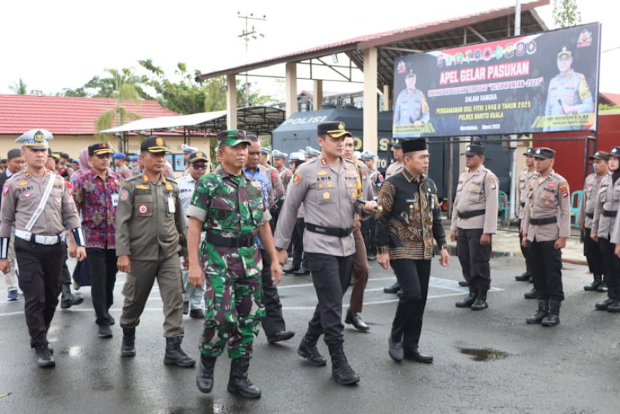 Operasi Ketupat Intan 2025 Dimulai, Polres Batola Menyiapkan Ratusan Personel Gabungan