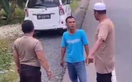 Viral Polisi Ribut dengan Sopir Truk di Jalan Trans Kalimantan Batola, Ternyata Ini Penyebabnya