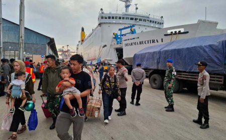 Selama Periode Lebaran 2025, Penumpang di Pelabuhan Trisakti Banjarmasin Menurun