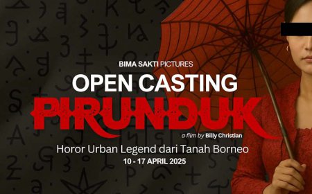 Angkat Urban Legend Kalimantan, Film Pirunduk Open Casting Talenta Baru di Banjarmasin