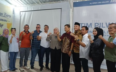 Lisa-Wartono Mendeklarasikan Kemenangan Atas Kotak Kosong di PSU Banjarbaru