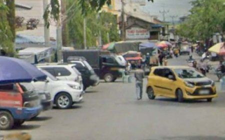 Pengunjung Pasar Amuntai HSU Diresahkan Pungli Oknum Petugas Parkir