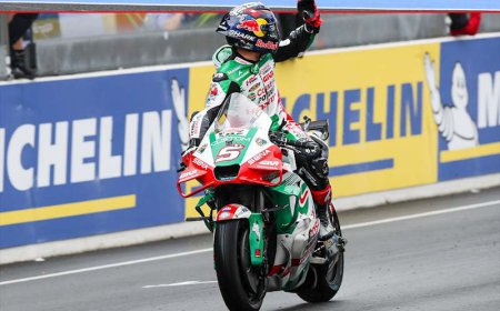 Diwarnai Gonta-ganti Motor, Johann Zarco Menangi dan Mematahkan Rekor di MotoGP Prancis