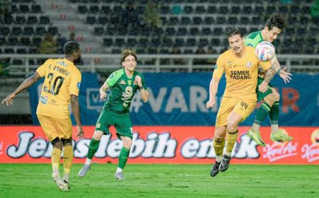 Semen Padang Tahan Persebaya, Barito Putera Melorot ke Zona Degradasi Lagi