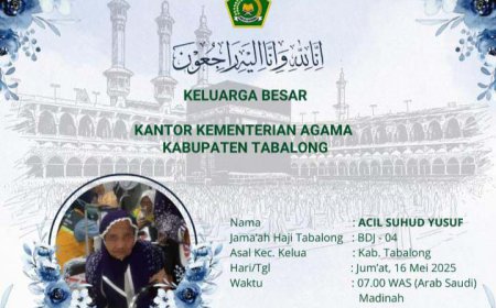 Seorang Calon Haji Asal Tabalong Wafat di Madinah