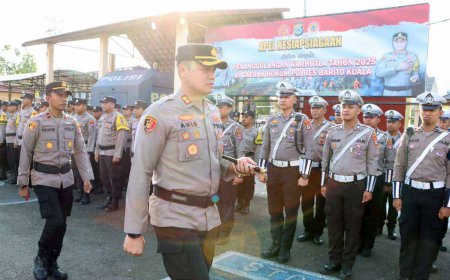 Antisipasi Karhutla di Batola, Ratusan Personel Gabungan Disiagakan