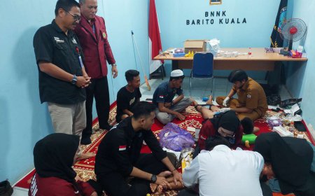 Momen Libur Sekolah, BNNK Batola Gelar Sunatan Massal