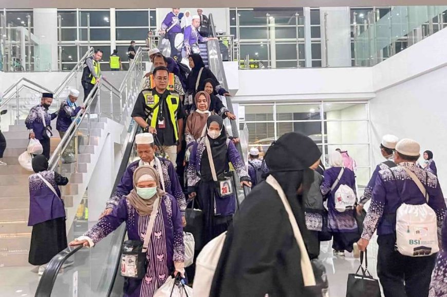 Kloter 13 Tiba, Operasional Haji Debarkasi Banjarmasin Berakhir