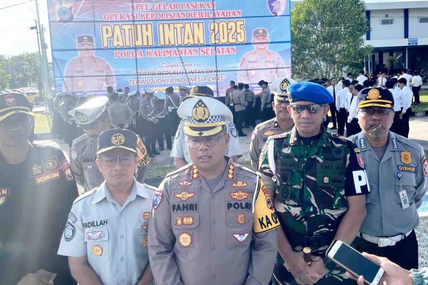 Operasi Patuh Intan 2025 Dimulai, Ditlantas Polda Kalsel Meningkatkan Penindakan